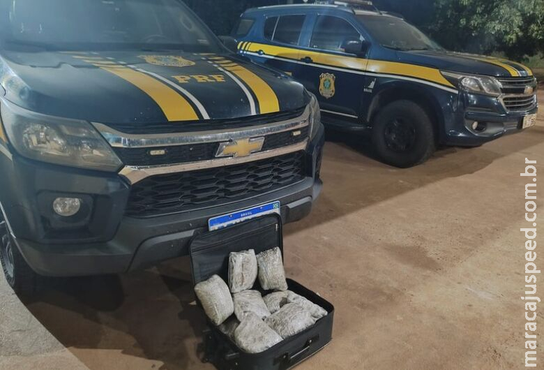 Homem é preso com skunk que entregaria em Paranaíba Homem é preso com skunk que entregaria em Paranaíba