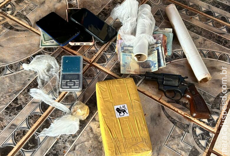 Homem é preso por tráfico de drogas na Aldeia Bororó em Dourados Homem é preso por tráfico de drogas na Aldeia Bororó em Dourados