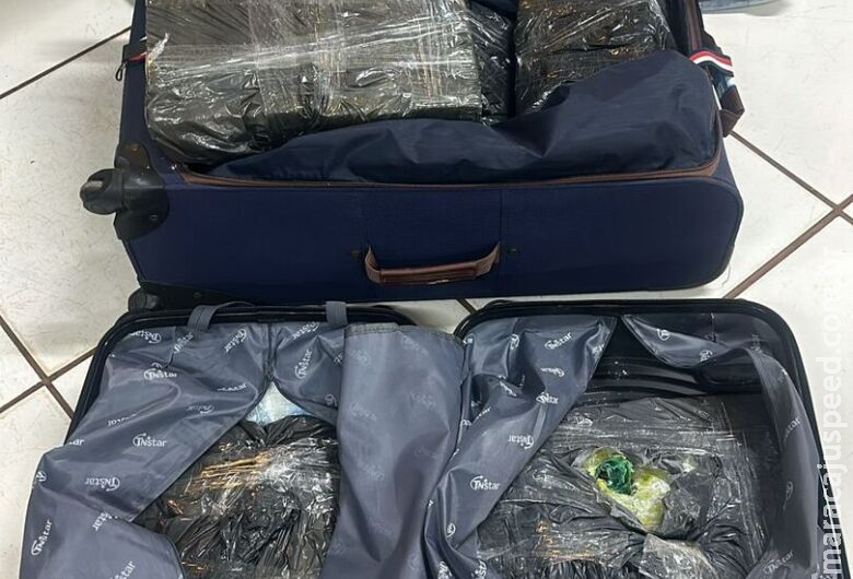 Jovem é preso na BR-463 com droga que seria trazida para Dourados Jovem é preso na BR-463 com droga que seria trazida para Dourados