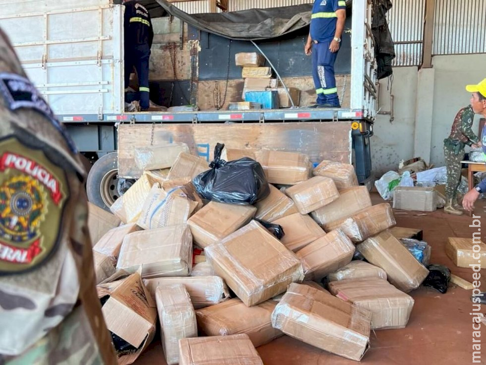 Mais de 13 toneladas de drogas são incineradas na região de fronteira