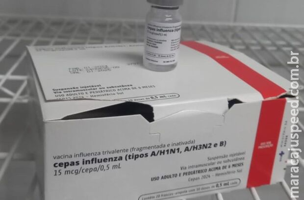 Mato Grosso do Sul recebe primeira remessa da vacina contra Influenza com 108 mil doses Mato Grosso do Sul recebe primeira remessa da vacina contra Influenza com 108 mil doses