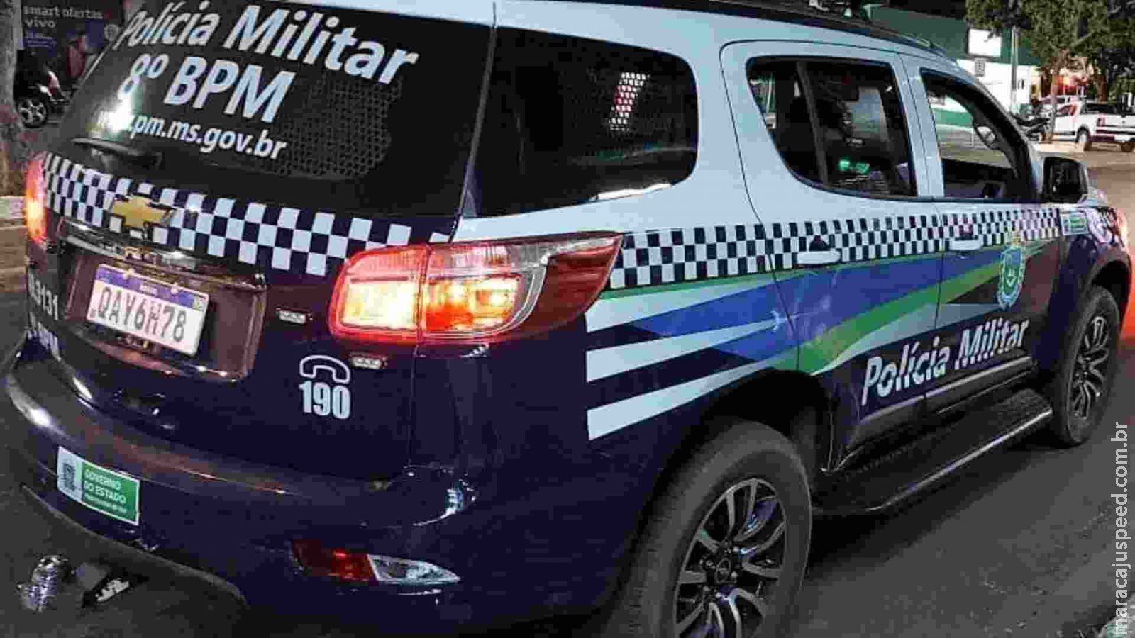 Motorista avança placa de Pare, bate em carro e foge em Nova Andradina