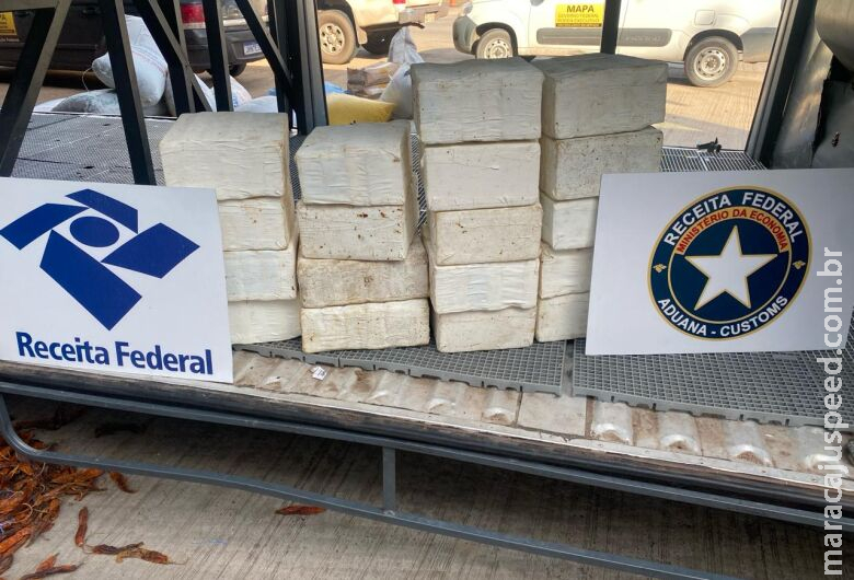 Operação da Receita Federal apreende 115 quilos de cocaína Operação da Receita Federal apreende 115 quilos de cocaína