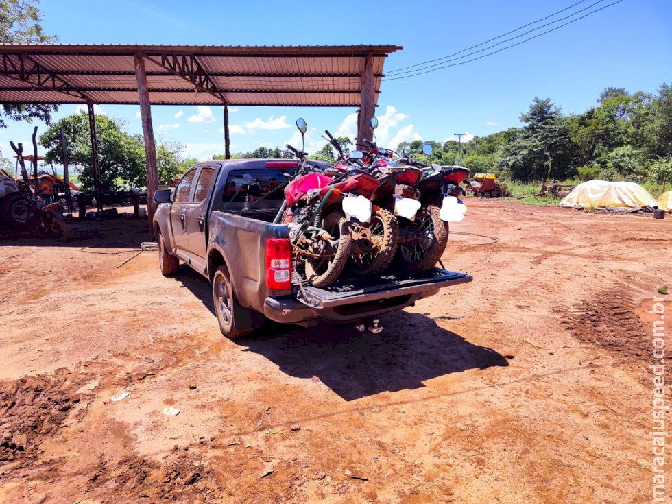 Polícia Civil apreende três motocicletas furtadas em Campo Grande Polícia Civil apreende três motocicletas furtadas em Campo Grande