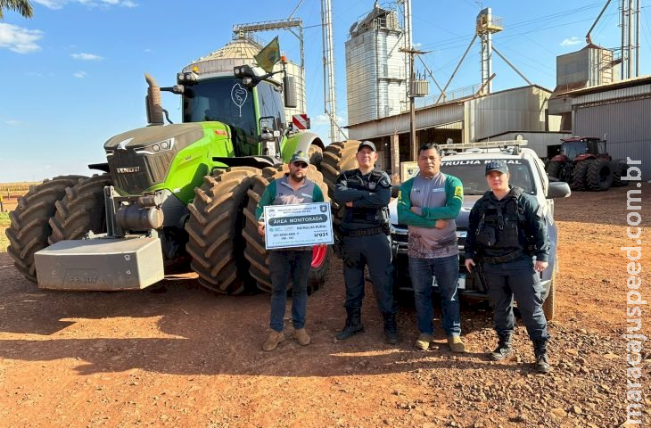 Programa ‘Campo Mais Seguro’ monitora 10 mil propriedades rurais em MS Programa ‘Campo Mais Seguro’ monitora 10 mil propriedades rurais em MS
