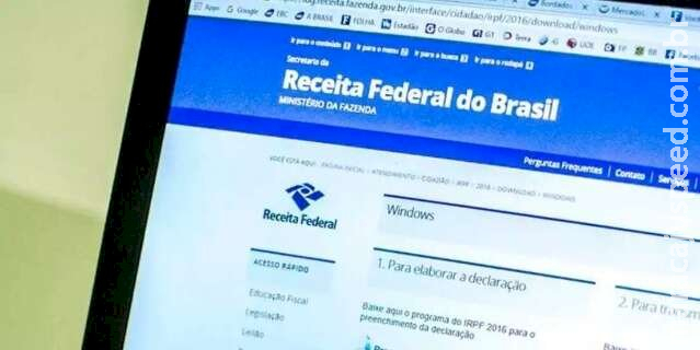 Receita antecipa acesso a programa para declarar Imposto de Renda Receita antecipa acesso a programa para declarar Imposto de Renda