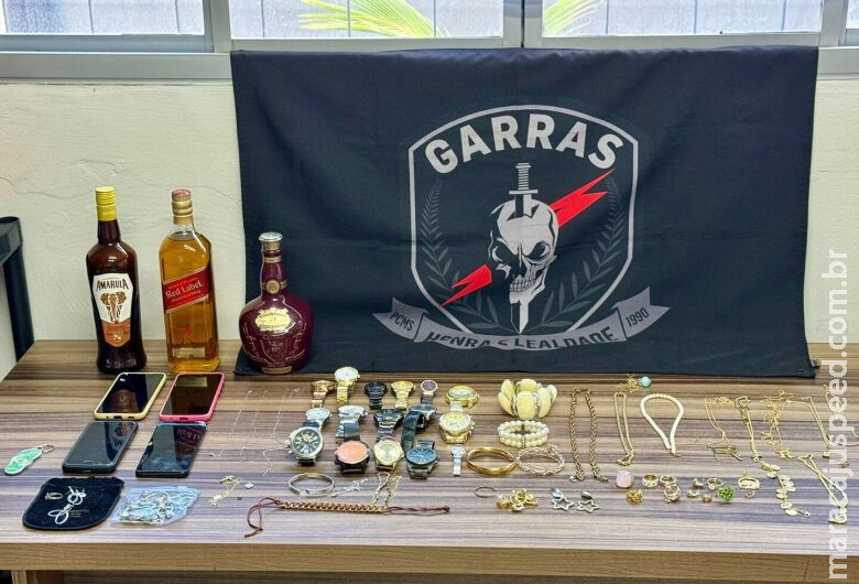 Trio é preso em flagrante após uma série de furtos na capital