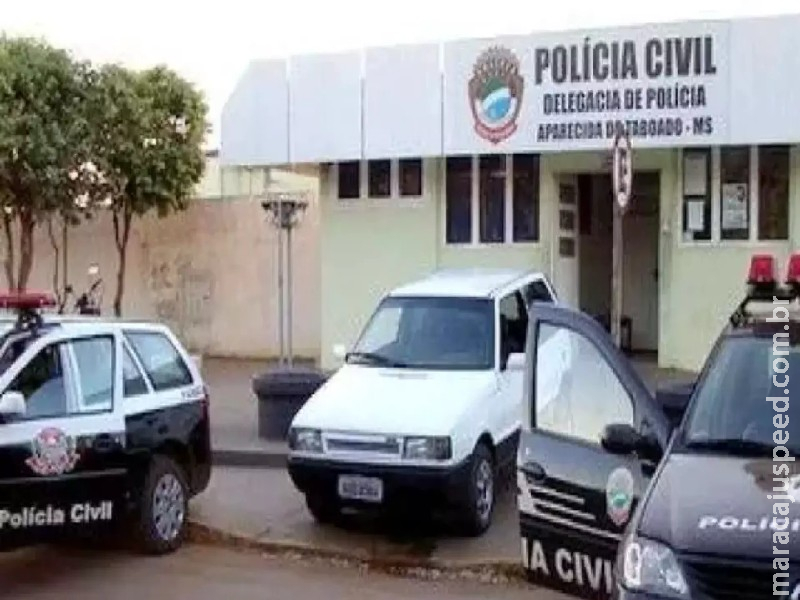 Durante confusão, mulher tenta pegar arma e morde perna de policial em Aparecida do Taboado