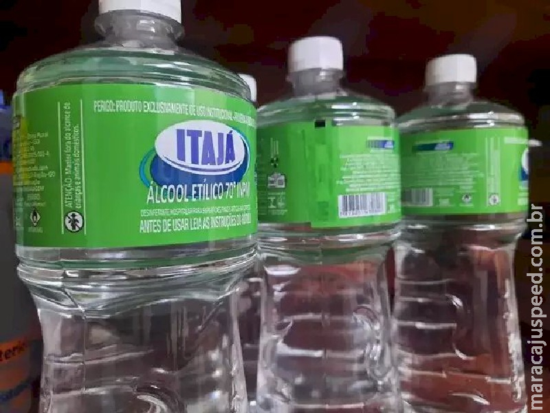 Álcool líquido 70% volta a ter venda proibida a partir do fim deste mês