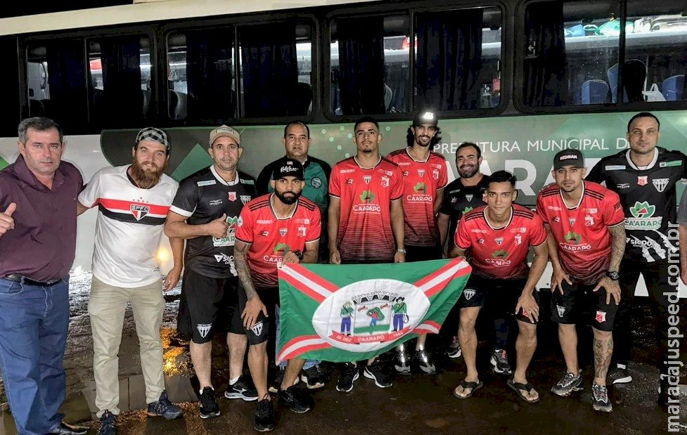 Atlético Caarapoense joga hoje em Goiás pela Copa do Brasil de Futsal