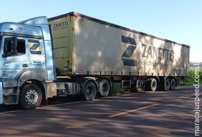 Carreta roubada em SP é recuperada e motorista refém em cativeiro libertado