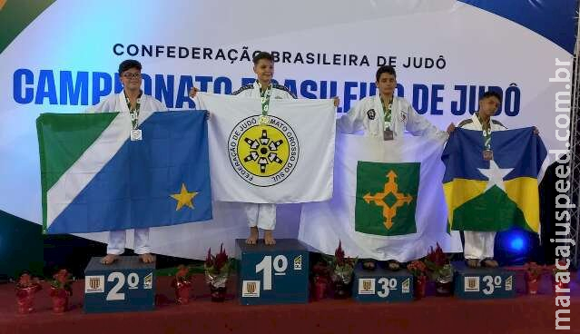 Com 104 medalhas, MS fica em 1º lugar em seletiva regional do brasileiro de Judô