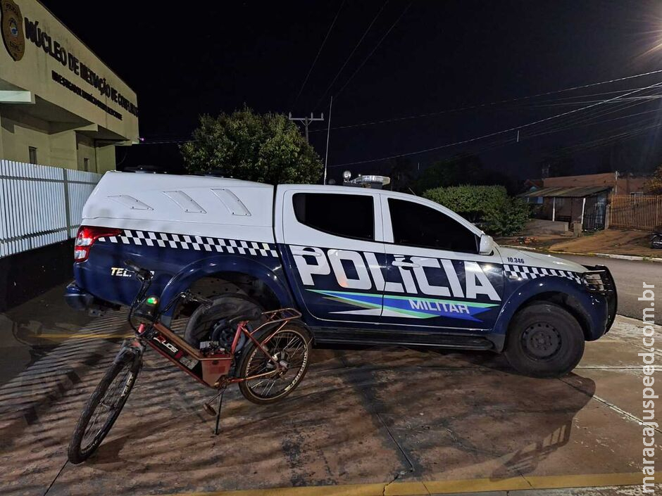 Criança e três adolescentes são apreendidos por furtarem bicicleta elétrica em Costa Rica Criança e três adolescentes são apreendidos por furtarem bicicleta elétrica em Costa Rica