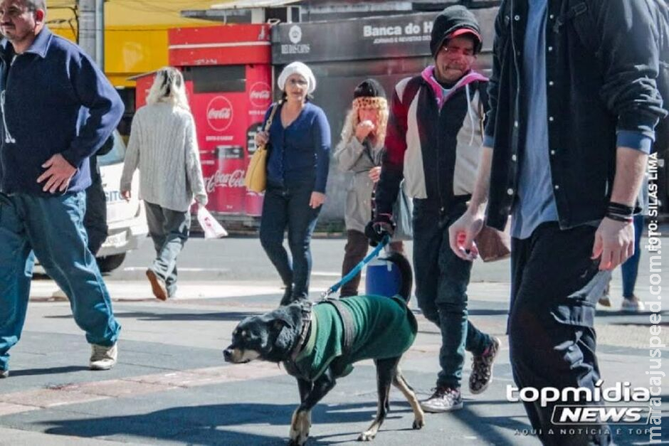 Frente fria avança e derruba temperatura para 16ºC em Campo Grande