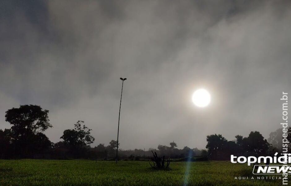 Frente fria se aproxima e traz chuvas para Mato Grosso do Sul