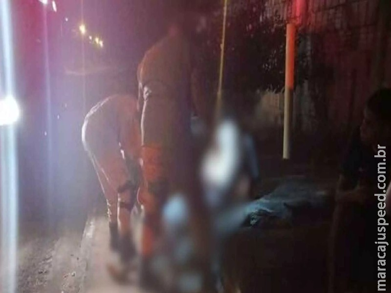 Homem é esfaqueado ao defender sobrinho de agressões em Aquidauana Homem é esfaqueado ao defender sobrinho de agressões em Aquidauana