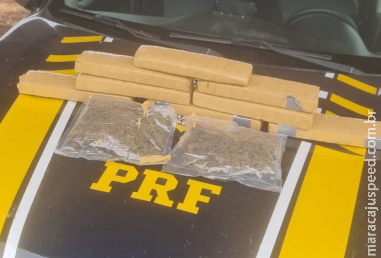 Homem é preso em Dourados com droga que seria comercializada em Goiás Homem é preso em Dourados com droga que seria comercializada em Goiás