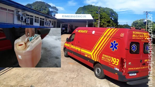 Homem não aceita fim do casamento e tenta atear fogo no próprio corpo em Anastácio