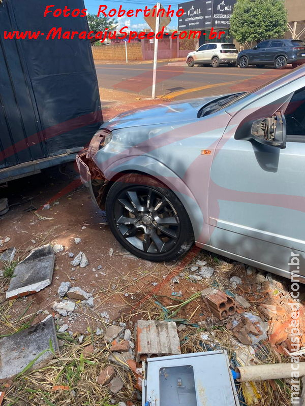 Maracaju: Condutor sofre convulsão enquanto dirigia, perde a consciência e colide com trailer