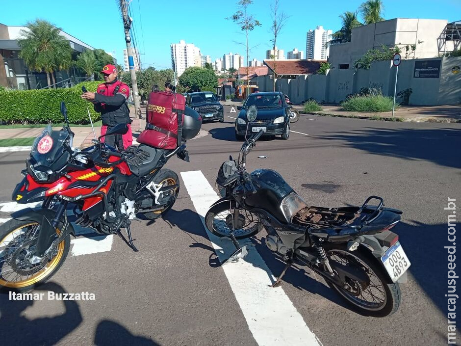 Motociclista é arremessada em boca de lobo durante acidente na Vila Gomes