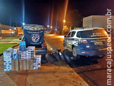 Operação Policial em Sidrolândia desmantela esquema de contrabando Operação Policial em Sidrolândia desmantela esquema de contrabando