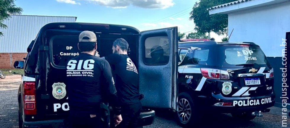 Polícia civil prende em flagrante acusado de roubo e tráfico de drogas em Juti e cumpre mandado de autor de furto qualificado