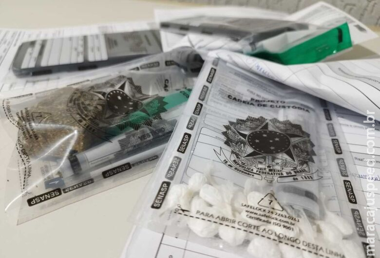 Polícia encontra droga escondida na laje e na cueca de interno do semiaberto