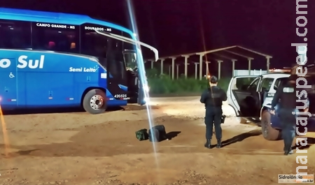 Polícia Militar apreende mais de 9 quilos de Skunk em abordagem a ônibus da Cruzeiro do Sul