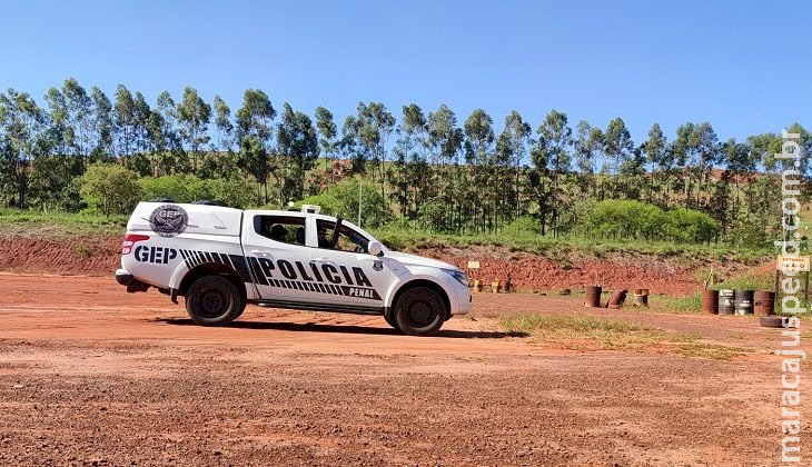 Policiais penais recebem treinamento avançado em serviços de escolta Policiais penais recebem treinamento avançado em serviços de escolta