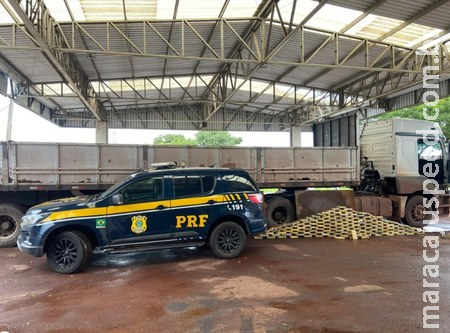 PRF apreende 166 Kg de cocaína em Miranda (MS) PRF apreende 166 Kg de cocaína em Miranda (MS)