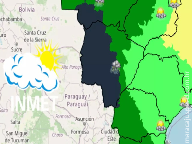 Risco de enchentes: Mato Grosso do Sul pode ter 80 mm de chuva até o fim de semana