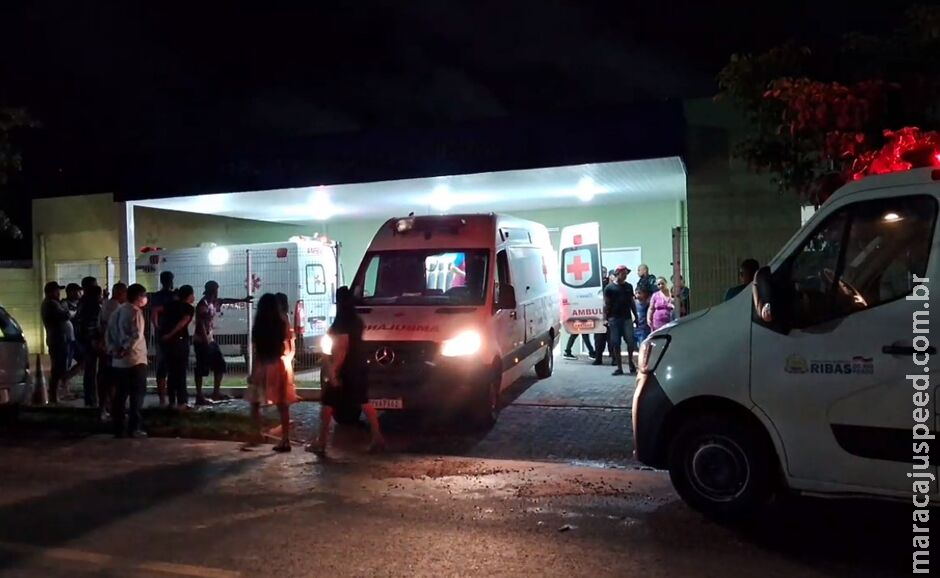 Tiroteio termina com quatro baleados em Ribas do Rio Pardo Tiroteio termina com quatro baleados em Ribas do Rio Pardo