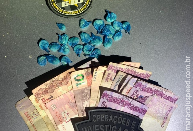 Civil prende um indivíduo por tráfico de drogas em bairro de Campo Grande Civil prende um indivíduo por tráfico de drogas em bairro de Campo Grande