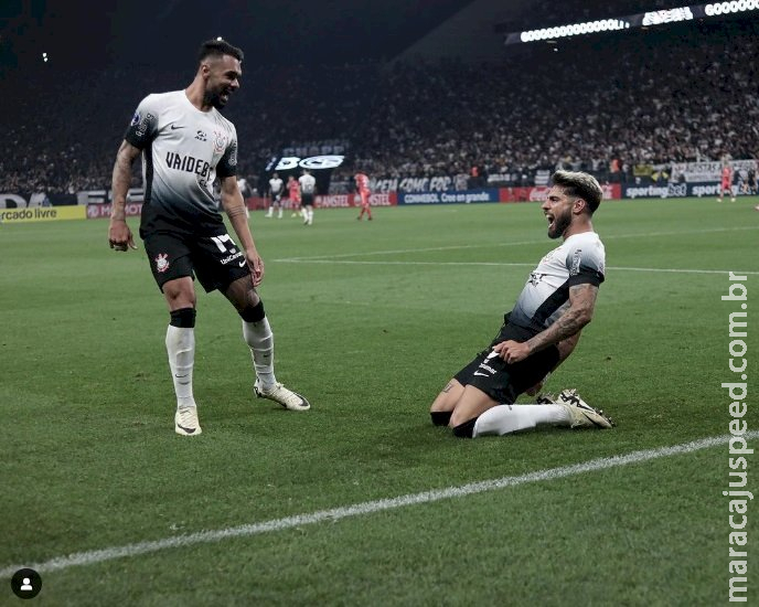 Corinthians atropela time argentino e fica perto das oitavas da Sul-Americana Corinthians atropela time argentino e fica perto das oitavas da Sul-Americana