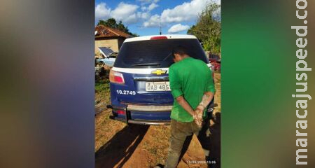 Foragido da Justiça é preso com espingarda no distrito de Anhanduí Foragido da Justiça é preso com espingarda no distrito de Anhanduí