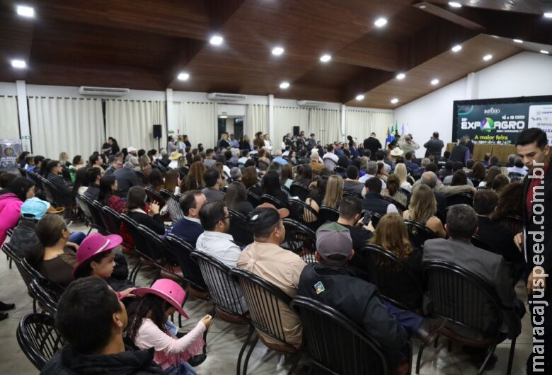 Força do agro é exaltada em sessão solene na Expoagro Força do agro é exaltada em sessão solene na Expoagro