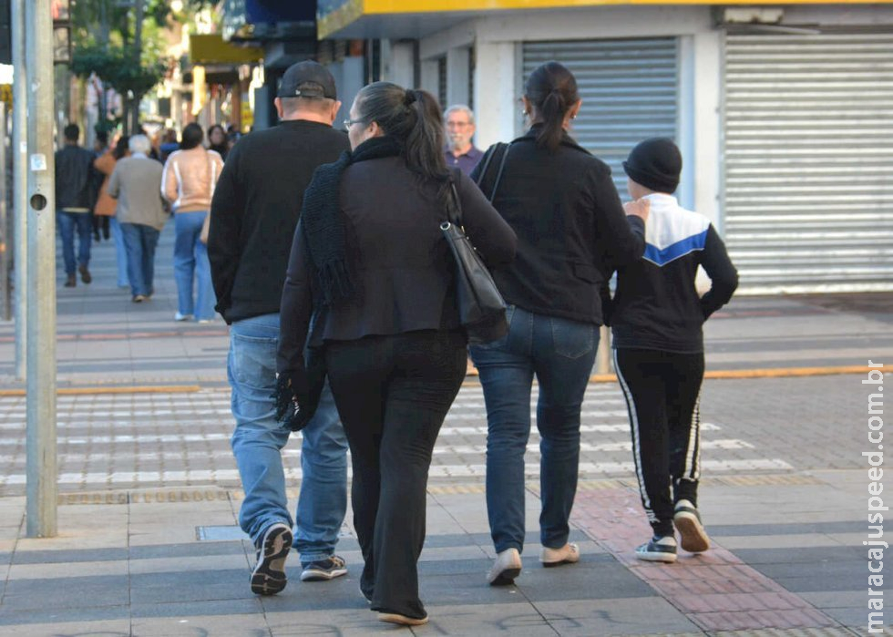 Frio chega a partir de segunda-feira em Mato Grosso do Sul