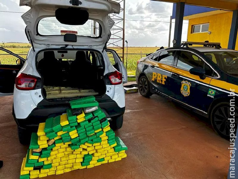 Homem é preso em Caarapó com supermaconha escondida em ‘fundo falso’ de carro Homem é preso em Caarapó com supermaconha escondida em ‘fundo falso’ de carro
