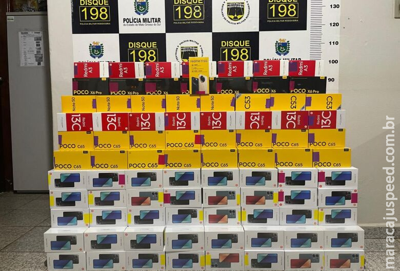 Homem que transportava carga de celular em caminhão é preso Homem que transportava carga de celular em caminhão é preso