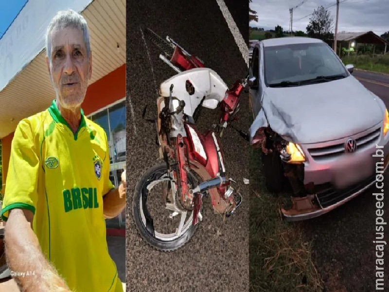 Idoso morto em acidente era pedreiro e conhecido em Deodápolis Idoso morto em acidente era pedreiro e conhecido em Deodápolis
