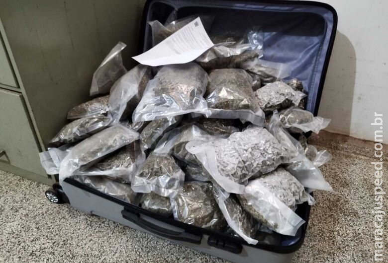 Jovem é presa em Dourados com droga que levaria para Três Lagoas Jovem é presa em Dourados com droga que levaria para Três Lagoas