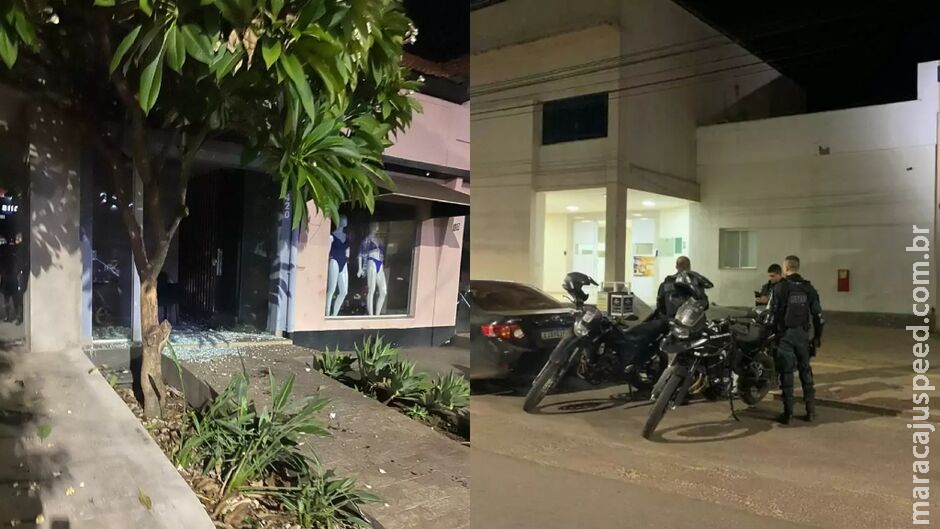 Ladrão tenta invadir loja e fica gravemente ferido ao romper artéria em Três Lagoas Ladrão tenta invadir loja e fica gravemente ferido ao romper artéria em Três Lagoas