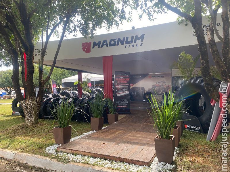 Magnum Tires apresenta nova linha de pneus agrícolas e de SUVs médios na Showtec 2024 Magnum Tires apresenta nova linha de pneus agrícolas e de SUVs médios na Showtec 2024