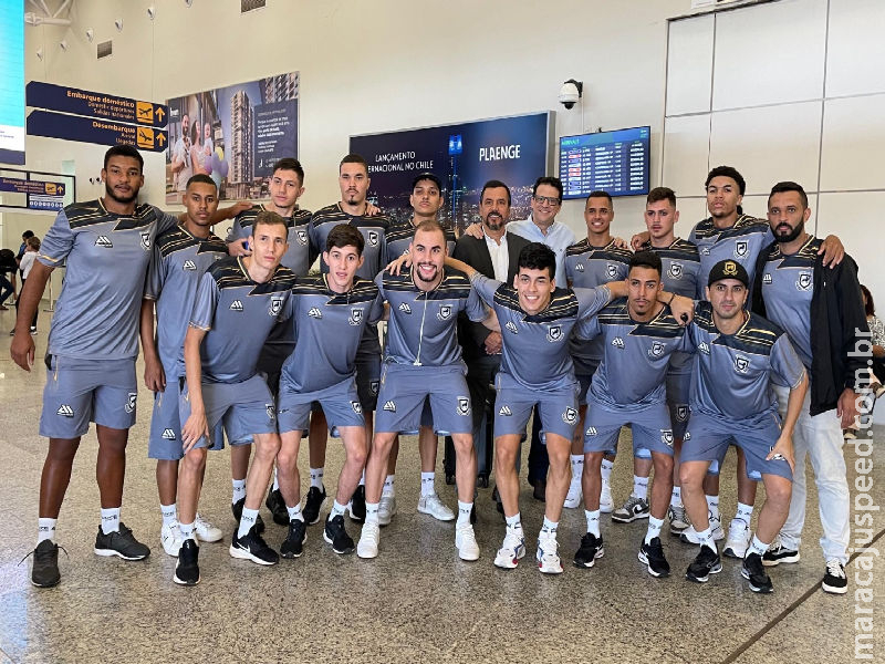 Maracaju: Delegação do CREC/Juventude viaja para estreia no Campeonato Brasileiro de Futsal
