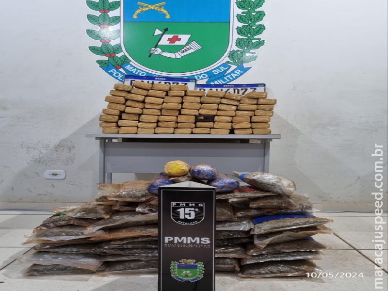 Maracaju: Polícia Militar apreende 86 kg de maconha em residência Maracaju: Polícia Militar apreende 86 kg de maconha em residência