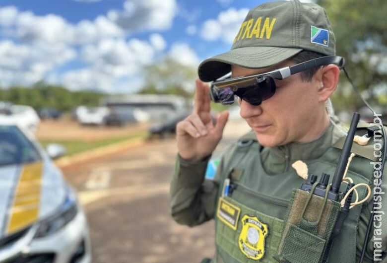 Óculos e câmeras são reforços no lançamento do Centro de Integração de Segurança Viária do Detran Óculos e câmeras são reforços no lançamento do Centro de Integração de Segurança Viária do Detran