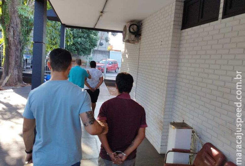 Padrasto e enteado que comandavam Padrasto e enteado que comandavam
