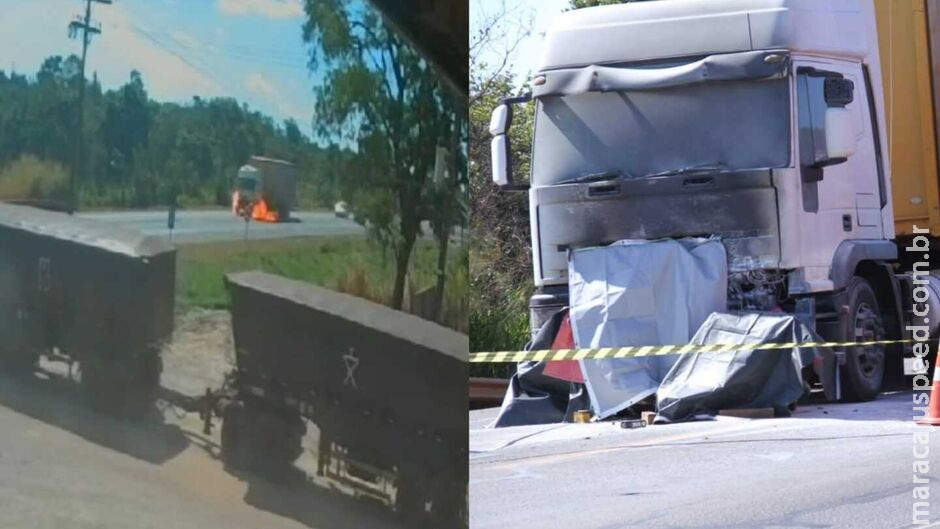 Pneu de moto teria estourado antes de acidente fatal na BR-163, em Campo Grande Pneu de moto teria estourado antes de acidente fatal na BR-163, em Campo Grande