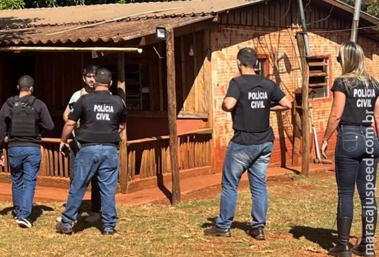 Polícia localiza e prende autor de homicídio foragido da justiça em Sidrolândia