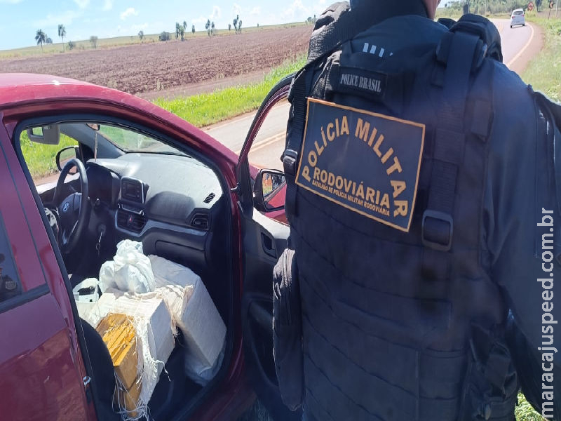 Polícia Militar Rodoviária prende homem por tráfico de drogas em Maracaju Polícia Militar Rodoviária prende homem por tráfico de drogas em Maracaju
